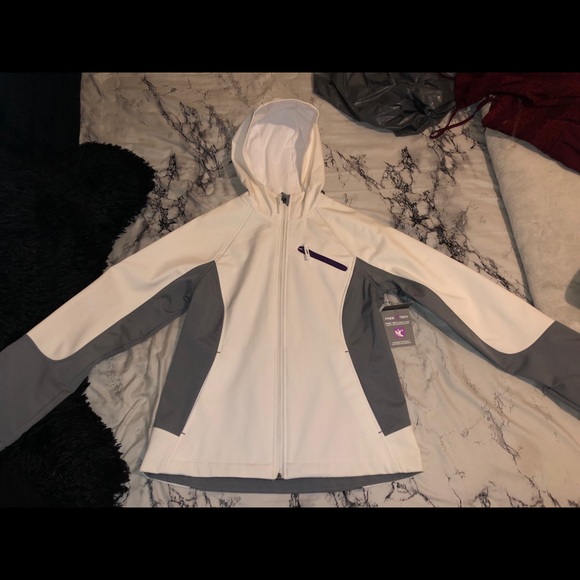 FreeTech active white/gray jacket - Picture 2 of 4